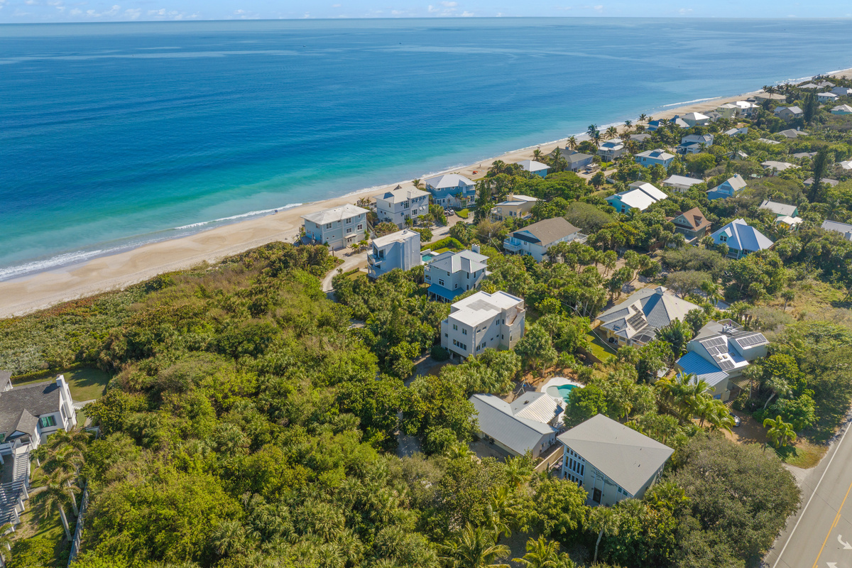Four lots over from the beach - less than a minute walk to our private access at the end of the road