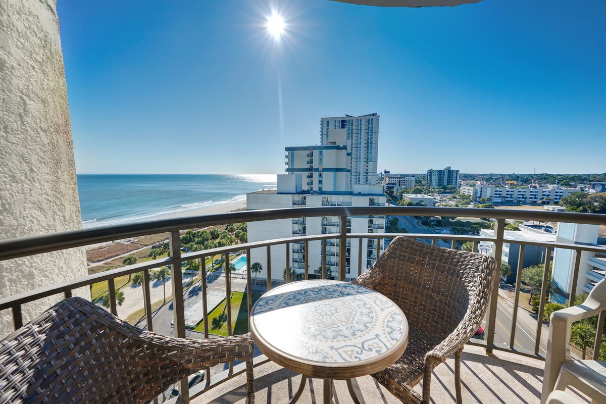 Amazing View from the Balcony!