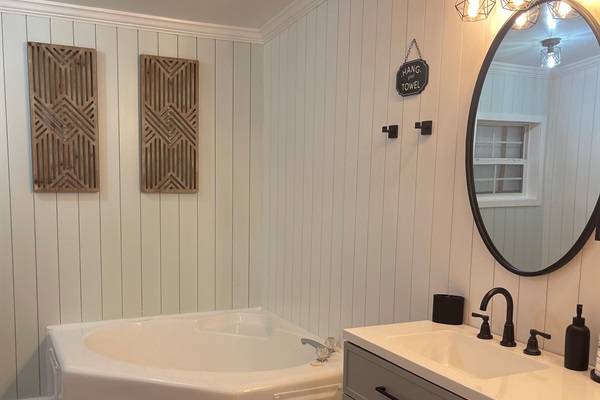 Master bathroom