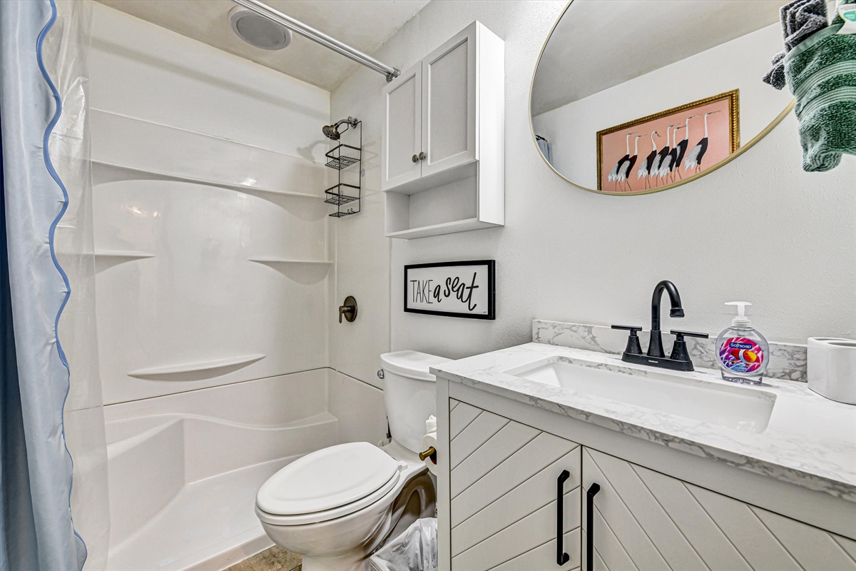 Bathroom - walk-in shower