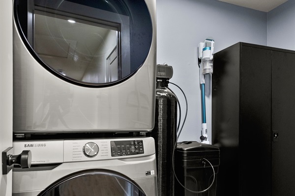 Stay fresh and clean throughout your stay with our in-unit washer and dryer.