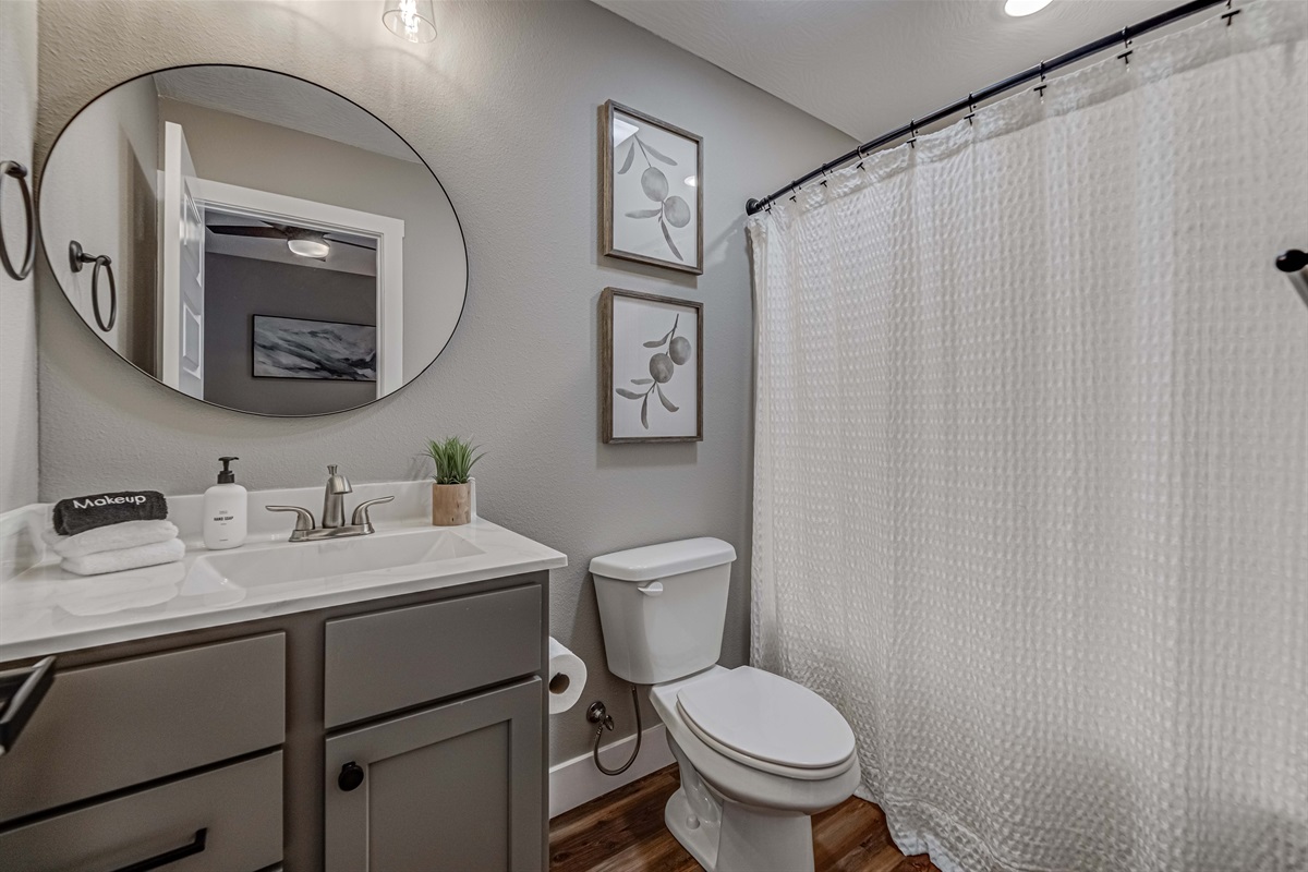 Lower level King #6 bathroom