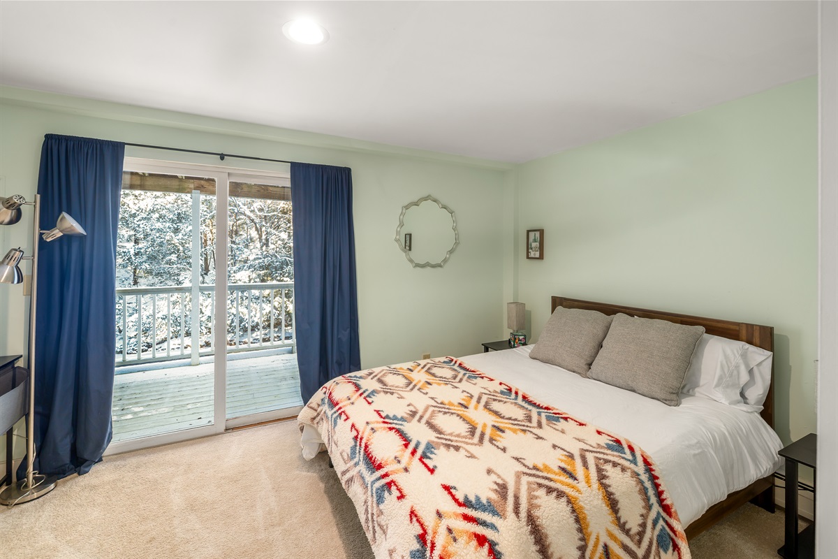 Deck Access from Bedroom