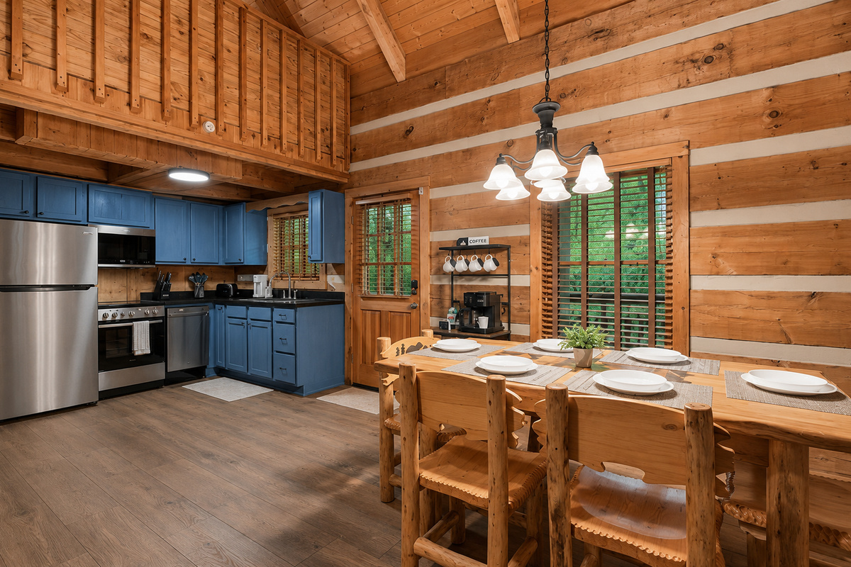 Open Dining Area to Kitchen