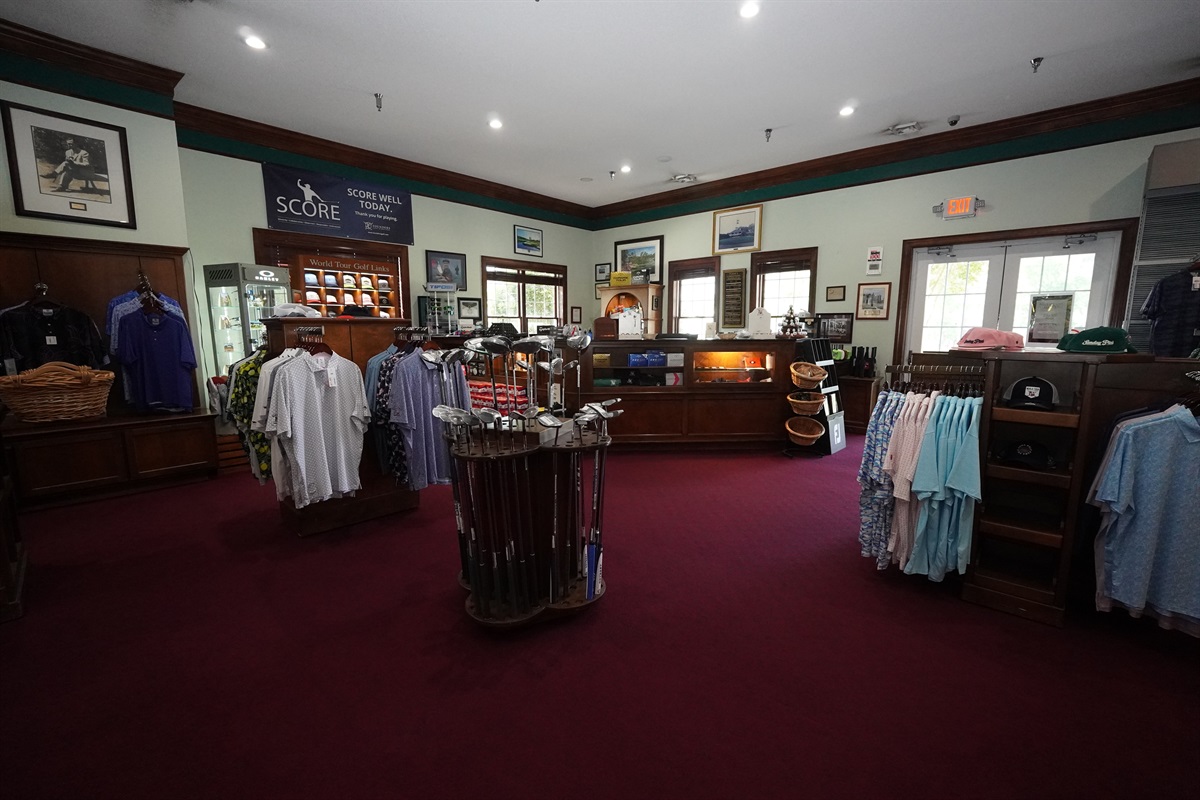 Golf Pro Shop on Site