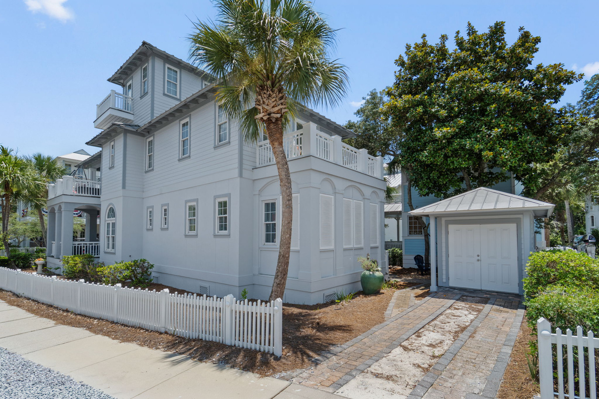 A corner lot means 2 driveways.