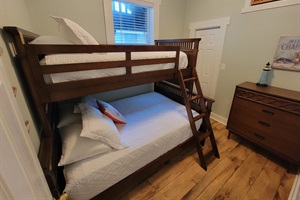 Second Bedroom with Twin-Full Bunk Bed - good for kids or a second couple  (Linens provided)