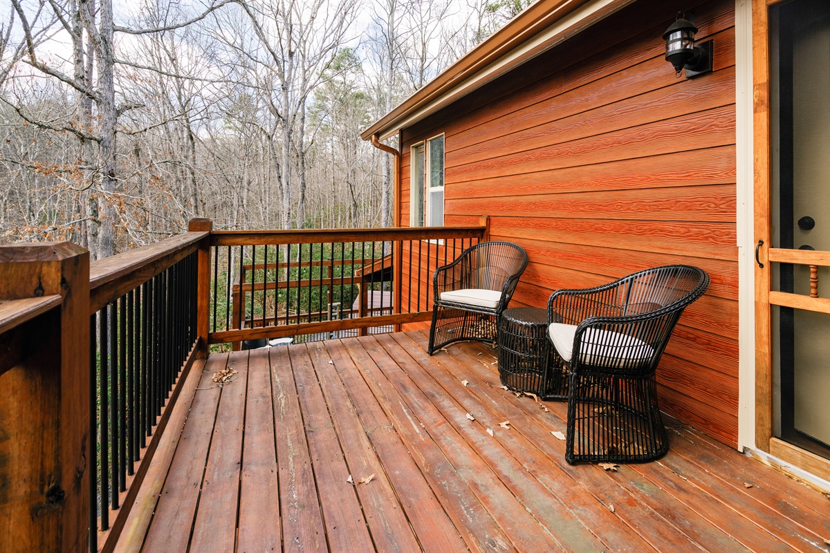 Balcony from master bedroom