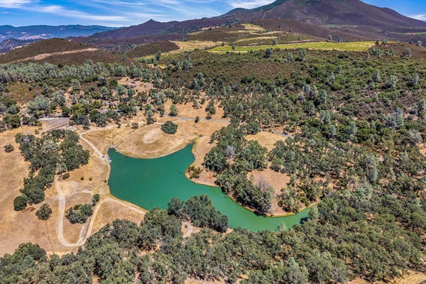Our private 2 acre lake is the jewel of the property