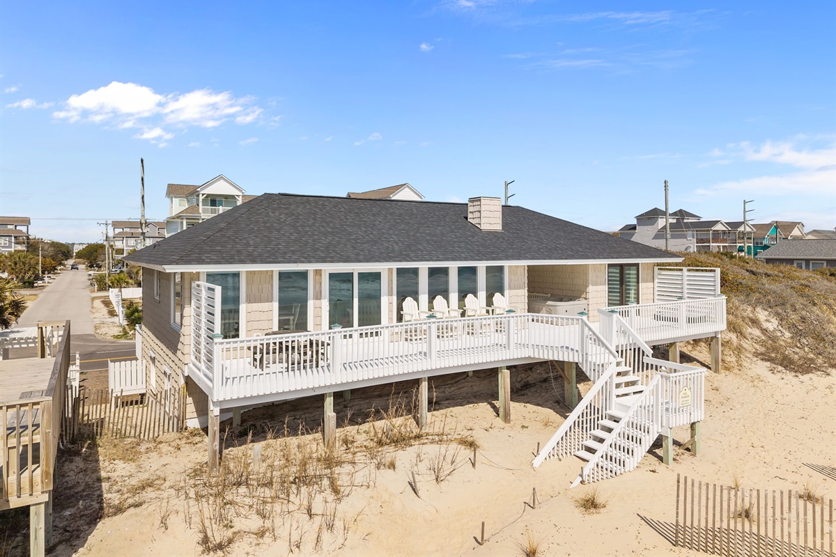 Direct access to the beach