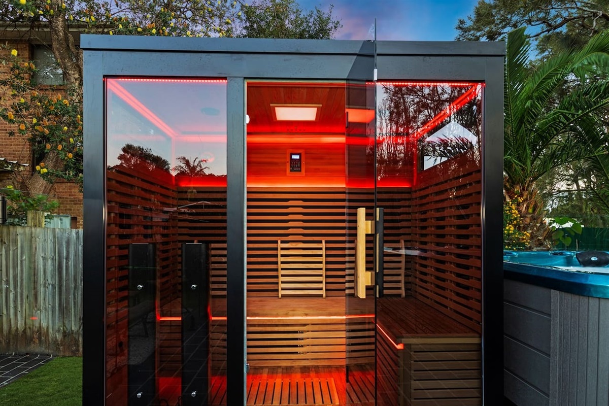 Spas and Sauna Deck