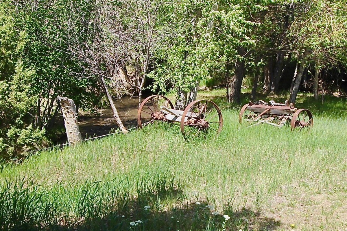 The hundred acre ranch is filled with rich history and relics of its past. Feel free to walk around and explore!