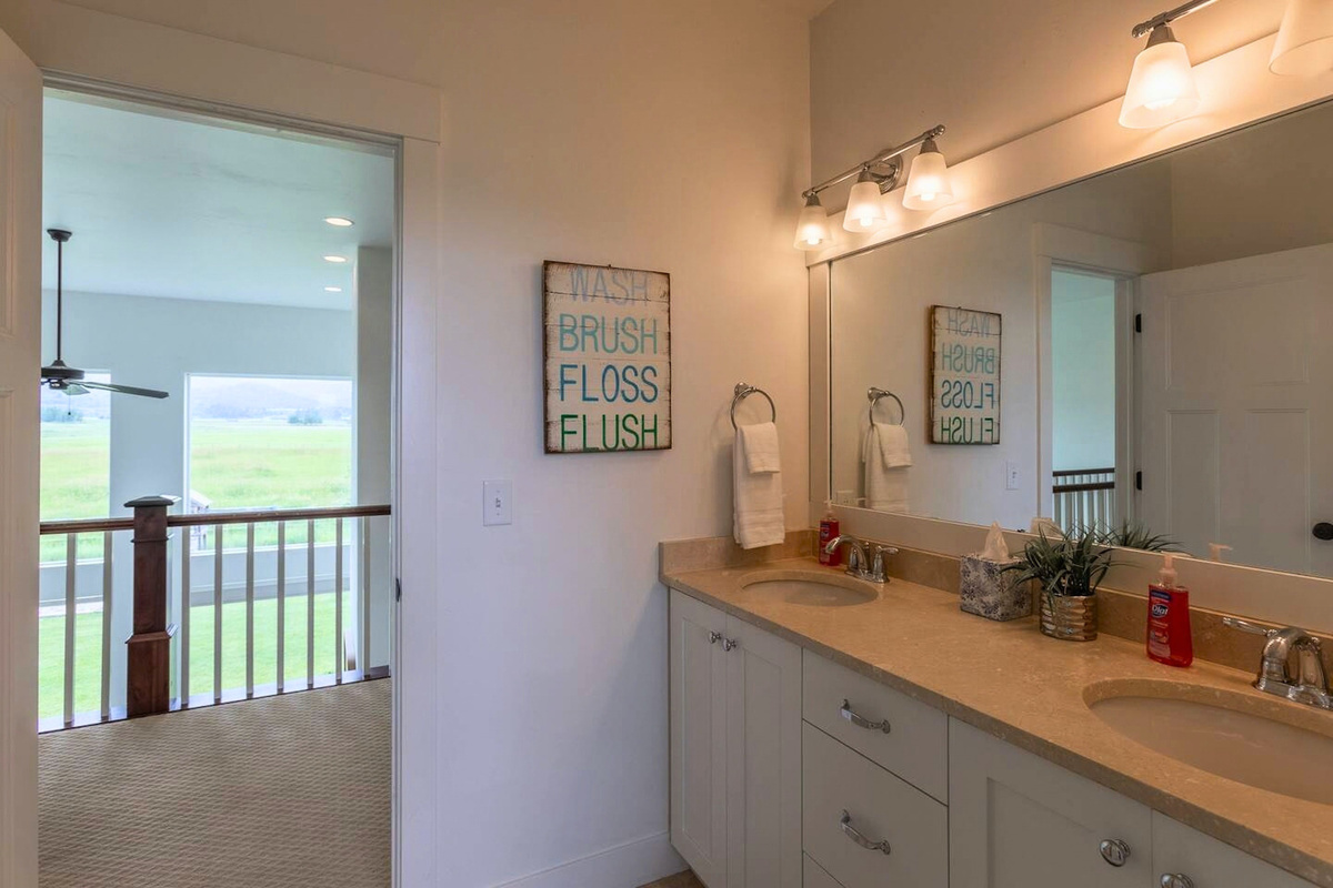 Modern and spacious—Bathroom 3 is perfect for shared use