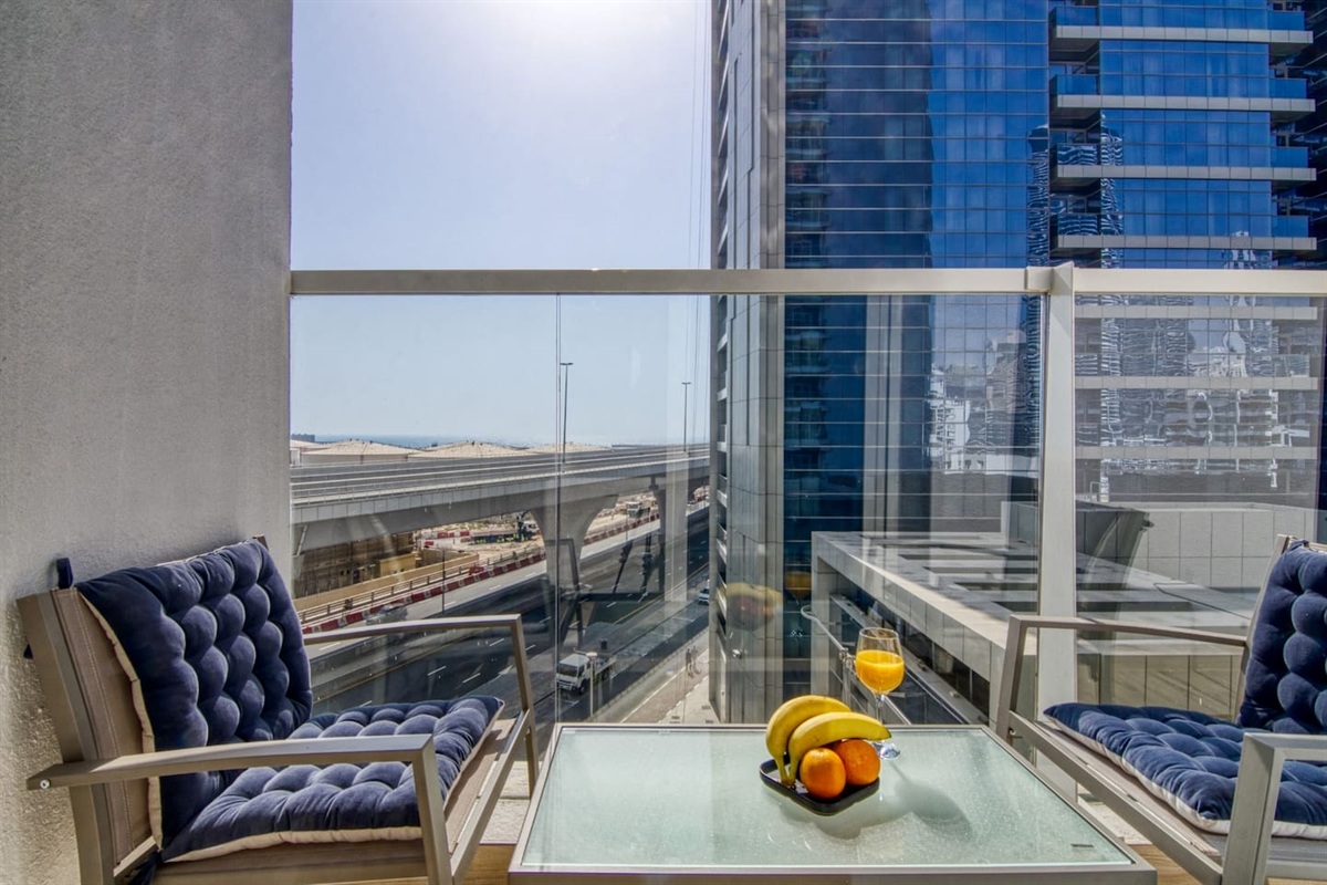 View from the balcony