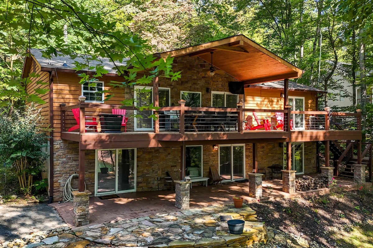Exterior back of house