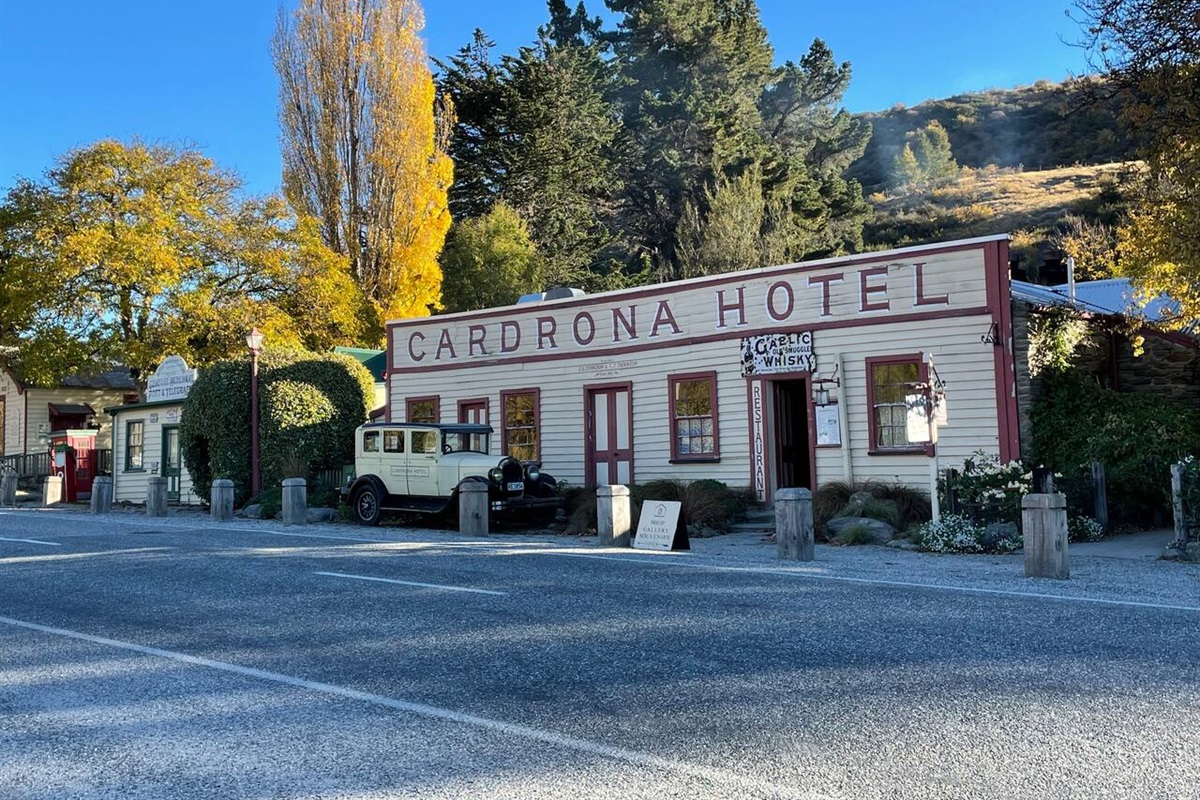 Stop at Cardrona Hotel for a drink on the way to (or back from) Wanaka.