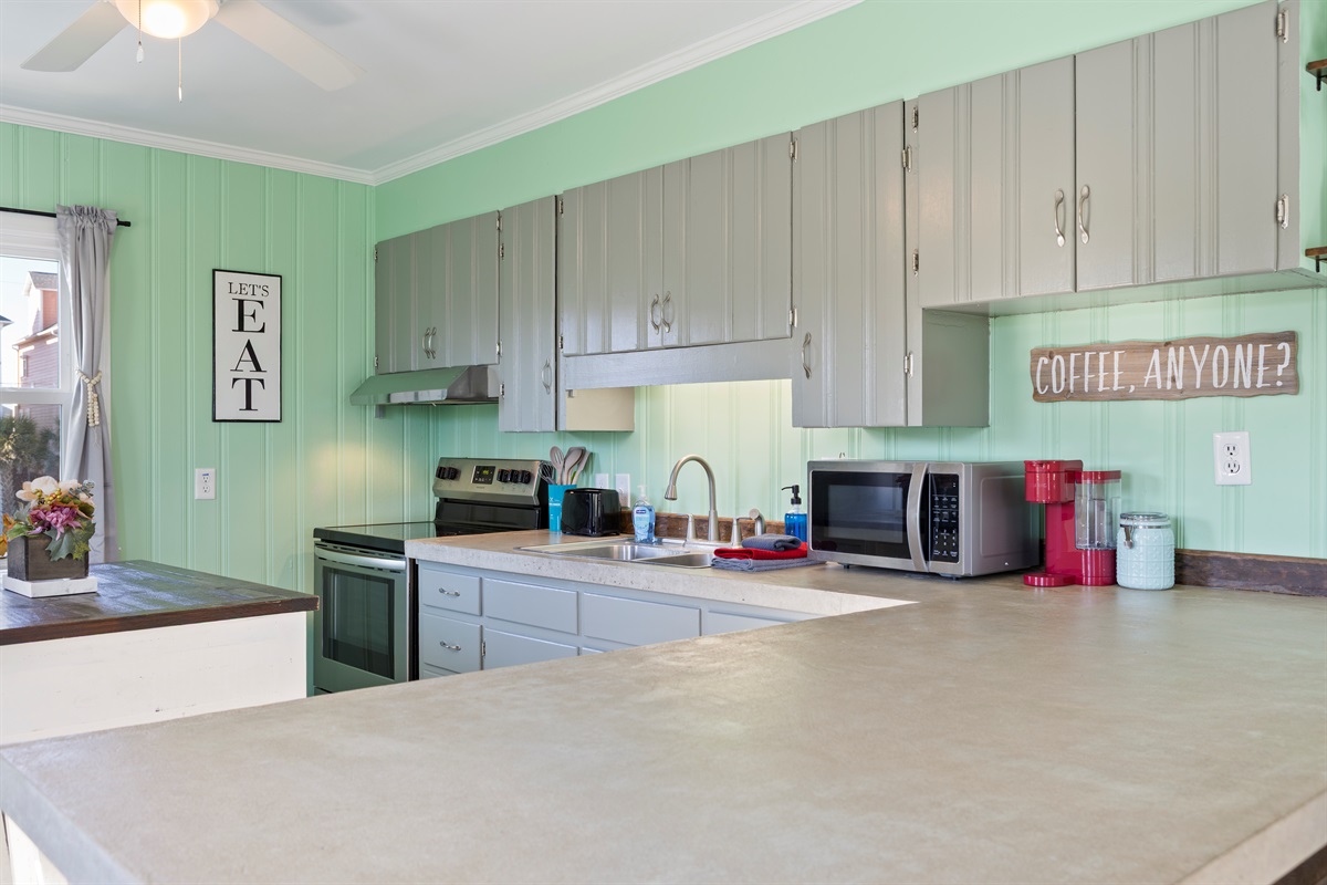 Well-stocked Kitchen