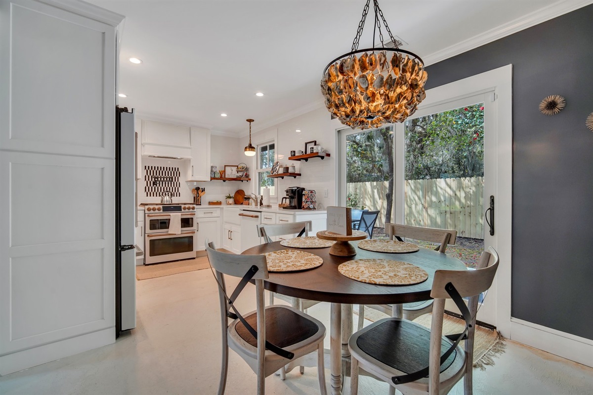 Kitchen and Dining Area