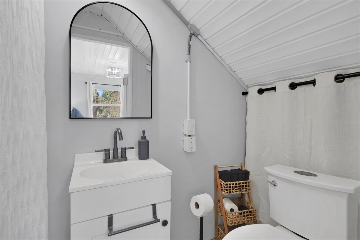 Upstairs Studio Bathroom