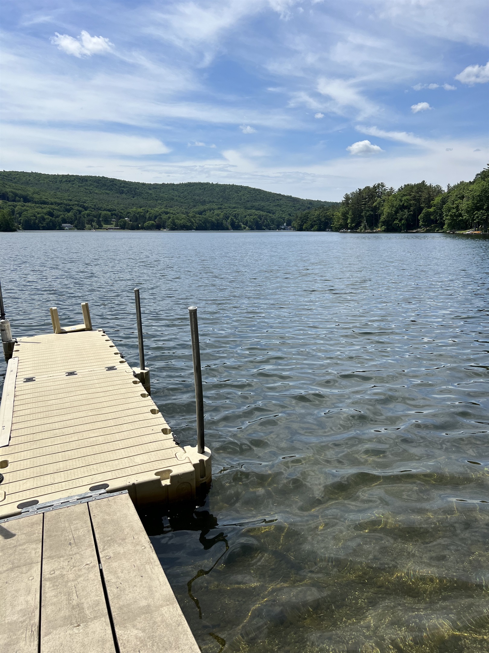 Dock on the water