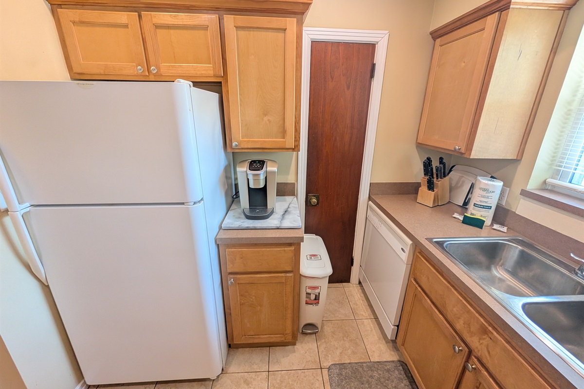 Refrigerator and coffee maker