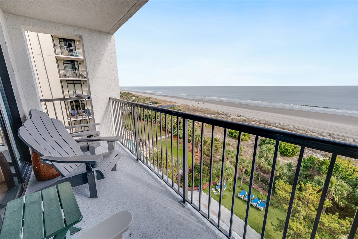 Amazing View from the Balcony!