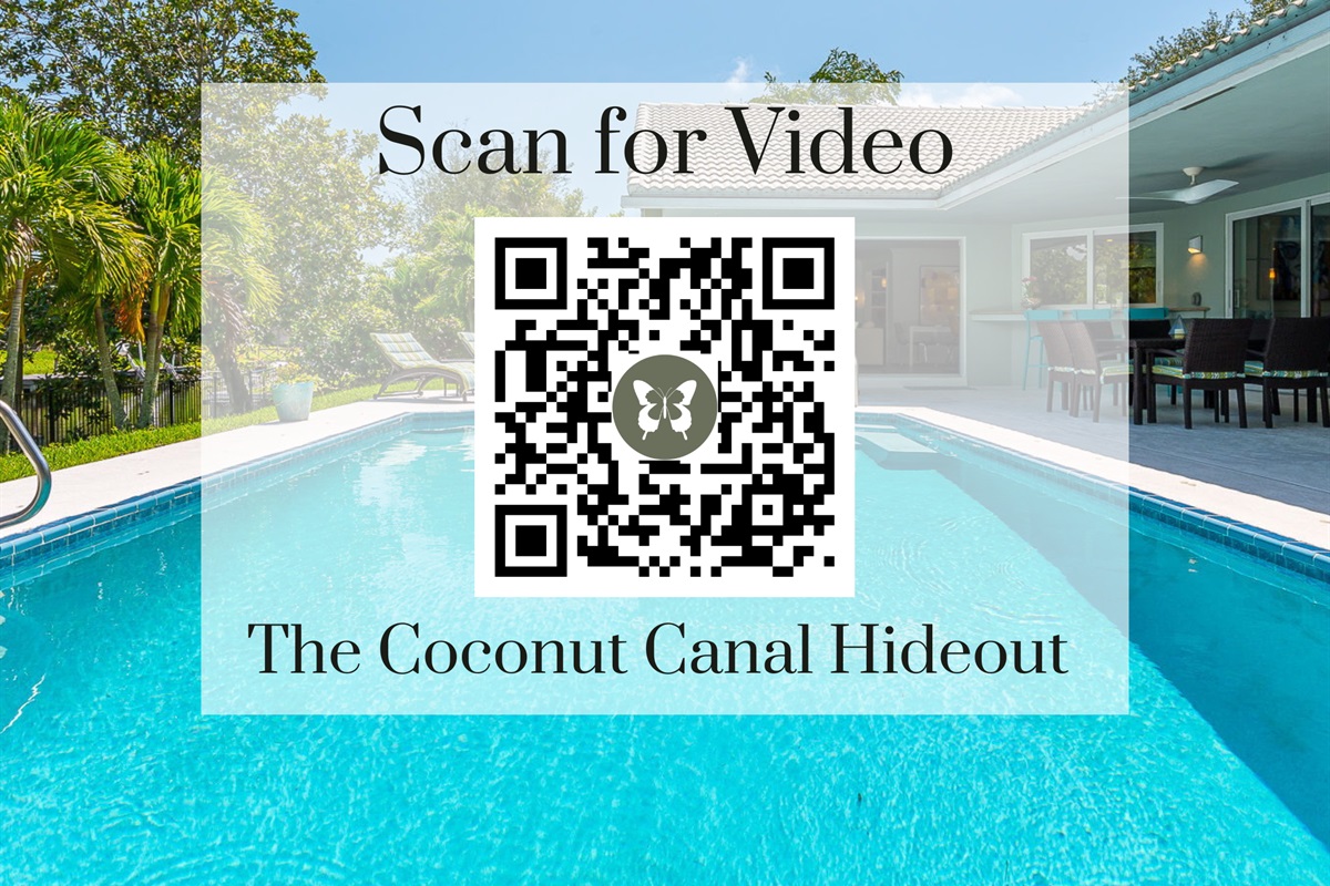 Scan the QR Code for a video walk-through of home.