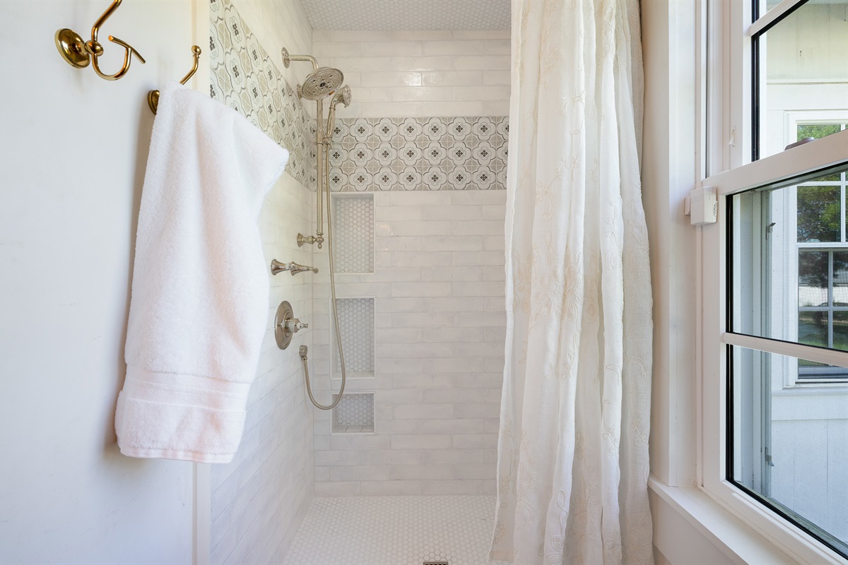 Designer bathroom 2 downstairs