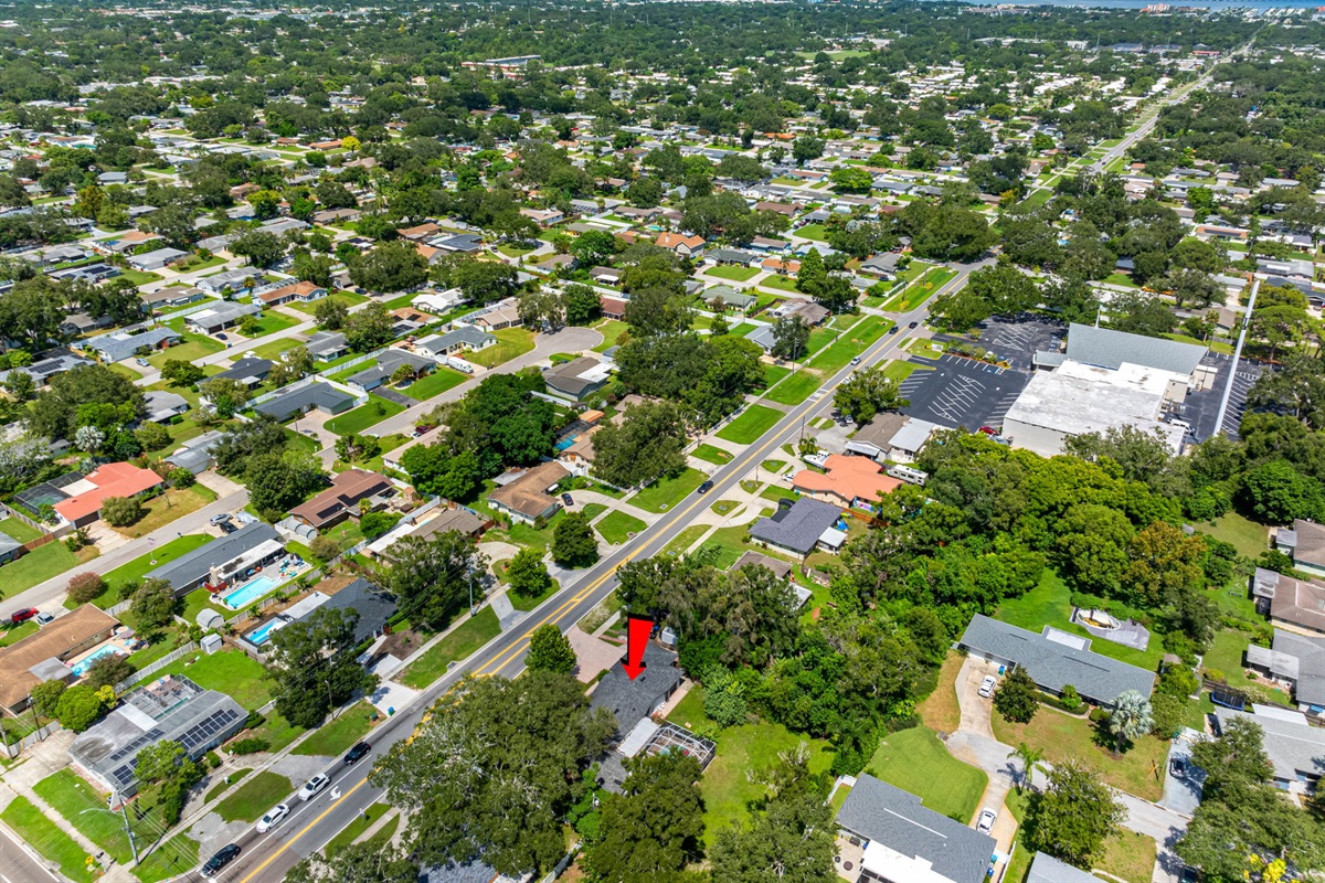 Aerial View of the Neighborhood