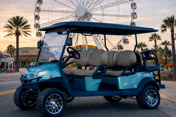 6 seater Street Legal Golf Cart
