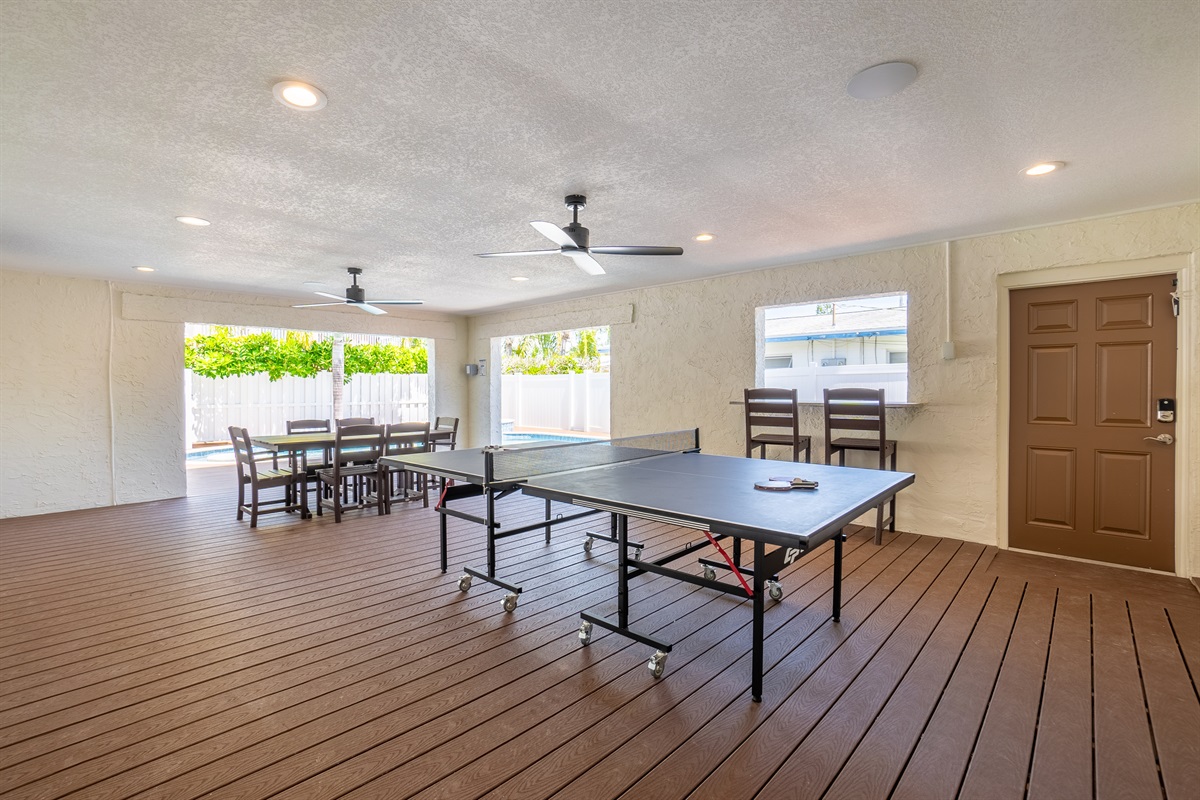 Outdoor Ping Pong Table