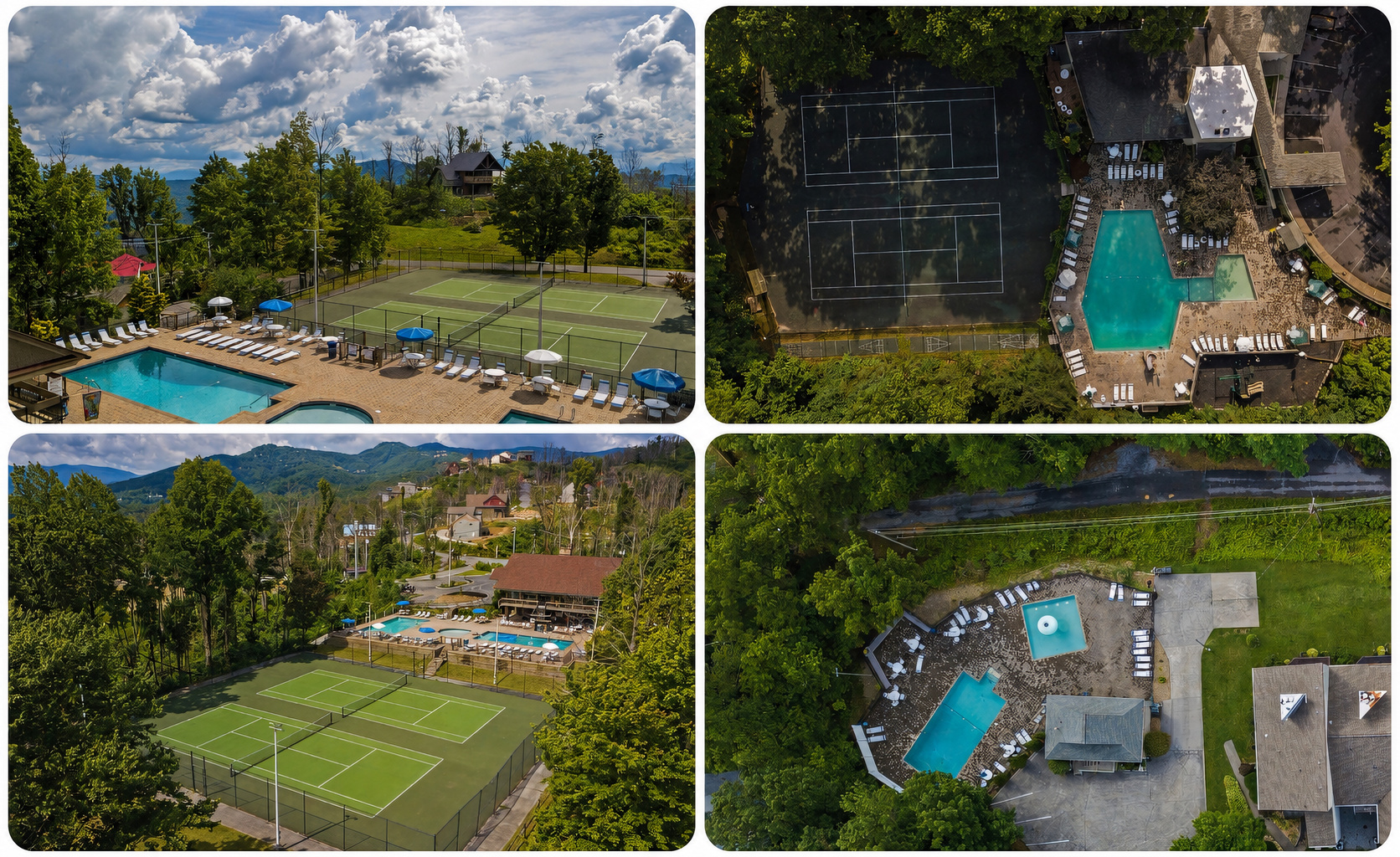 3 Pools and clubhouses to choose from with tennis, pickleball, home-style fitness center, and more! Note that courts are lighted for night-play!