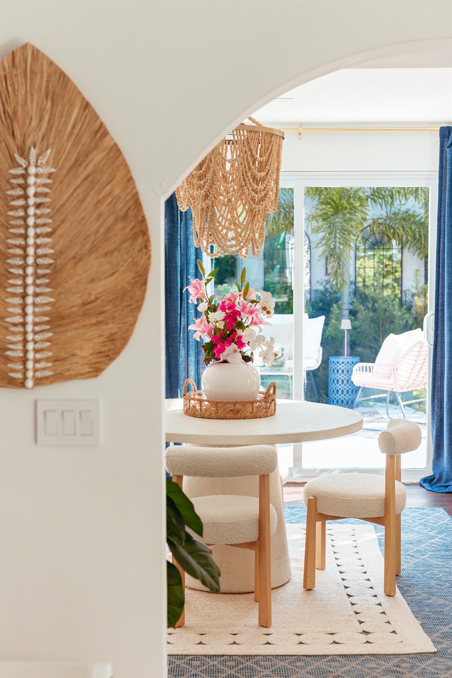 As you journey from the front of the house to the rear, a lovely, tasteful bar area awaits your visit - where many conversations and drinks can be had together.