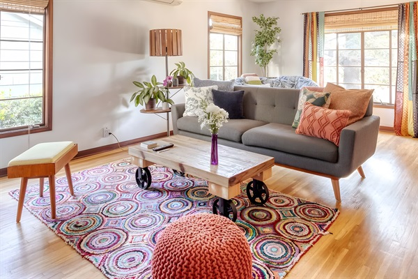 Family room - tons of natural light