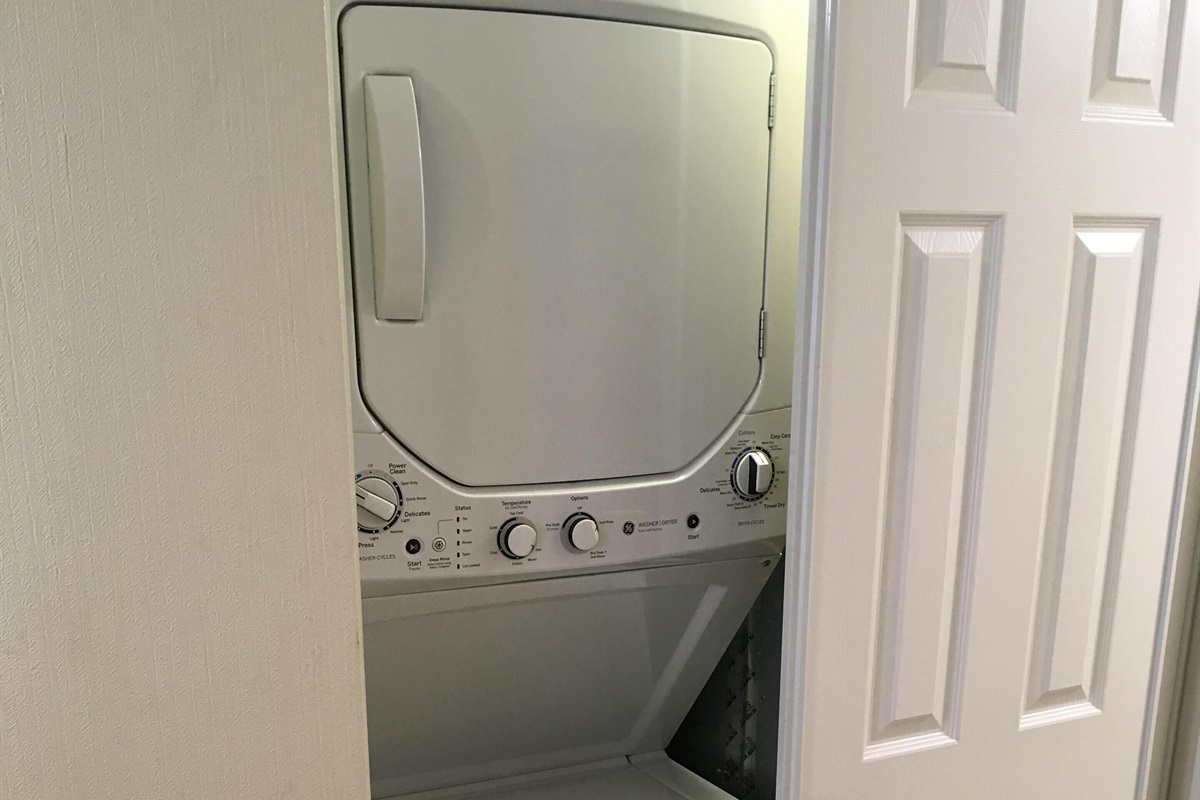Washer and Dryer in condo