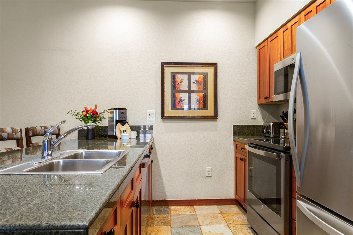 full equipped kitchen