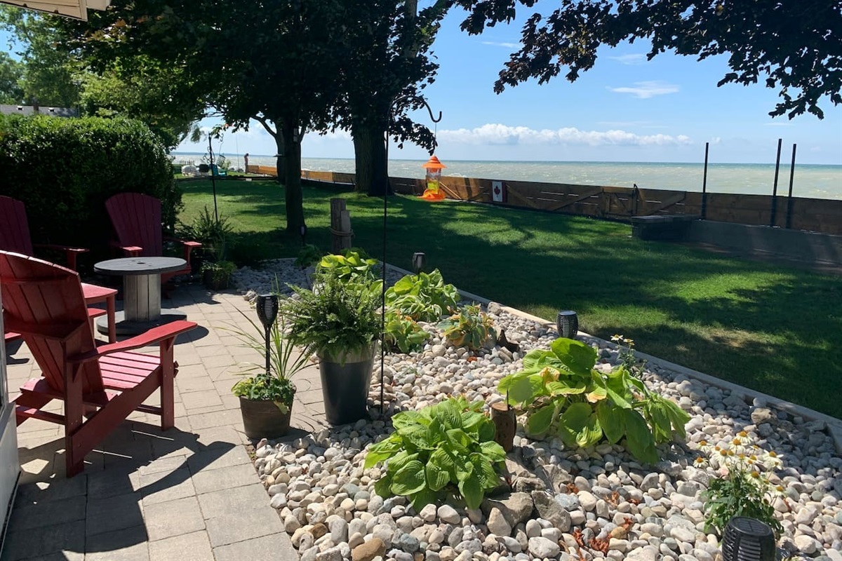 Seating Near Gardens Lakeside