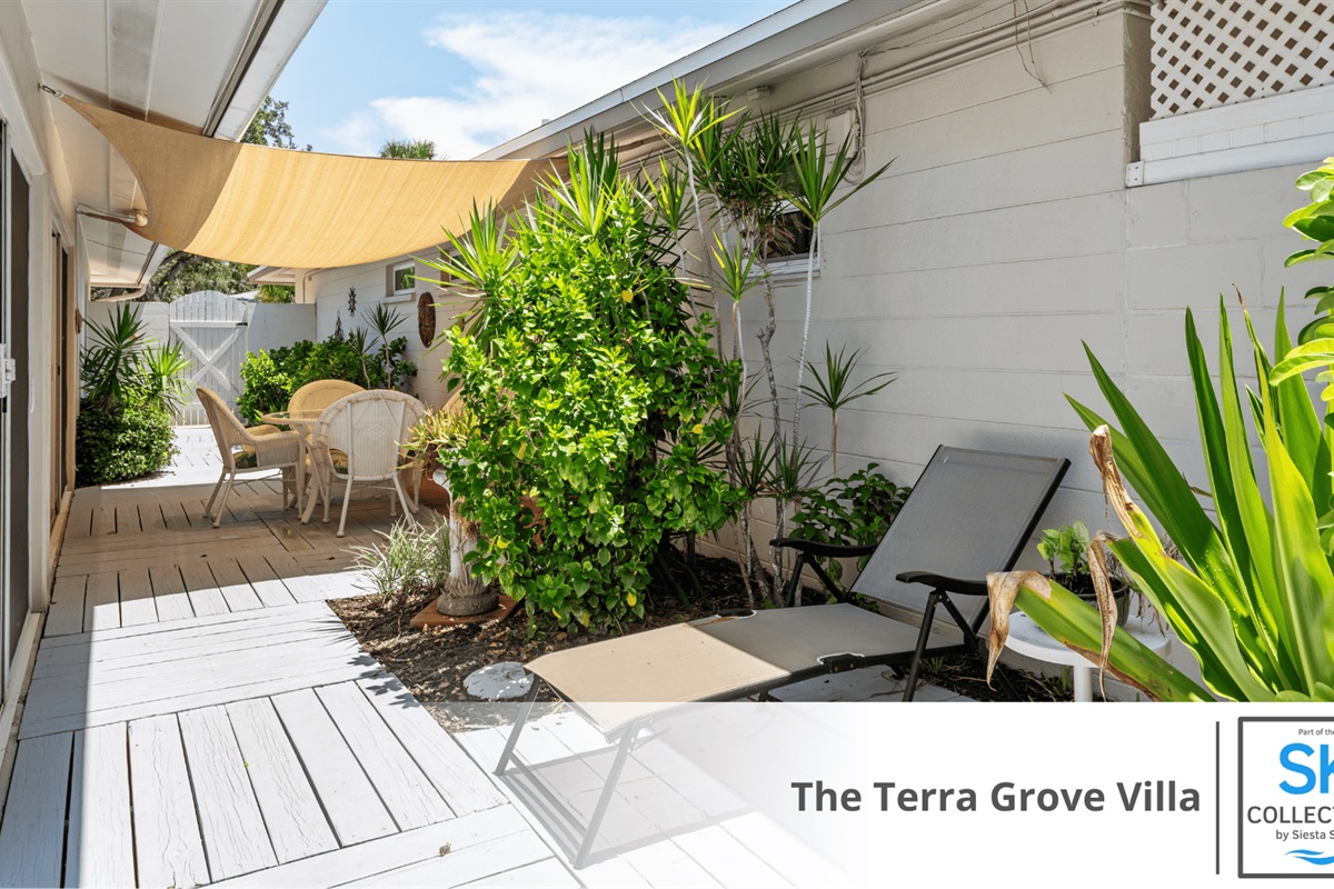 Patio off Den