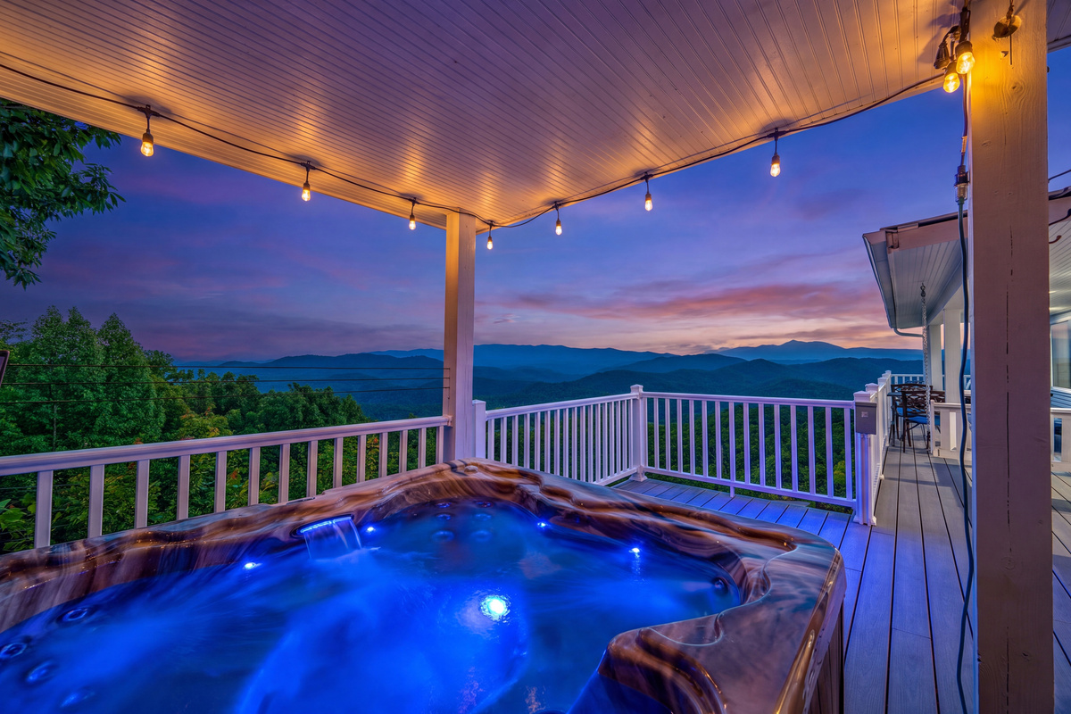 The Hot Tub at Sunset