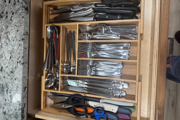 Plenty of utensils