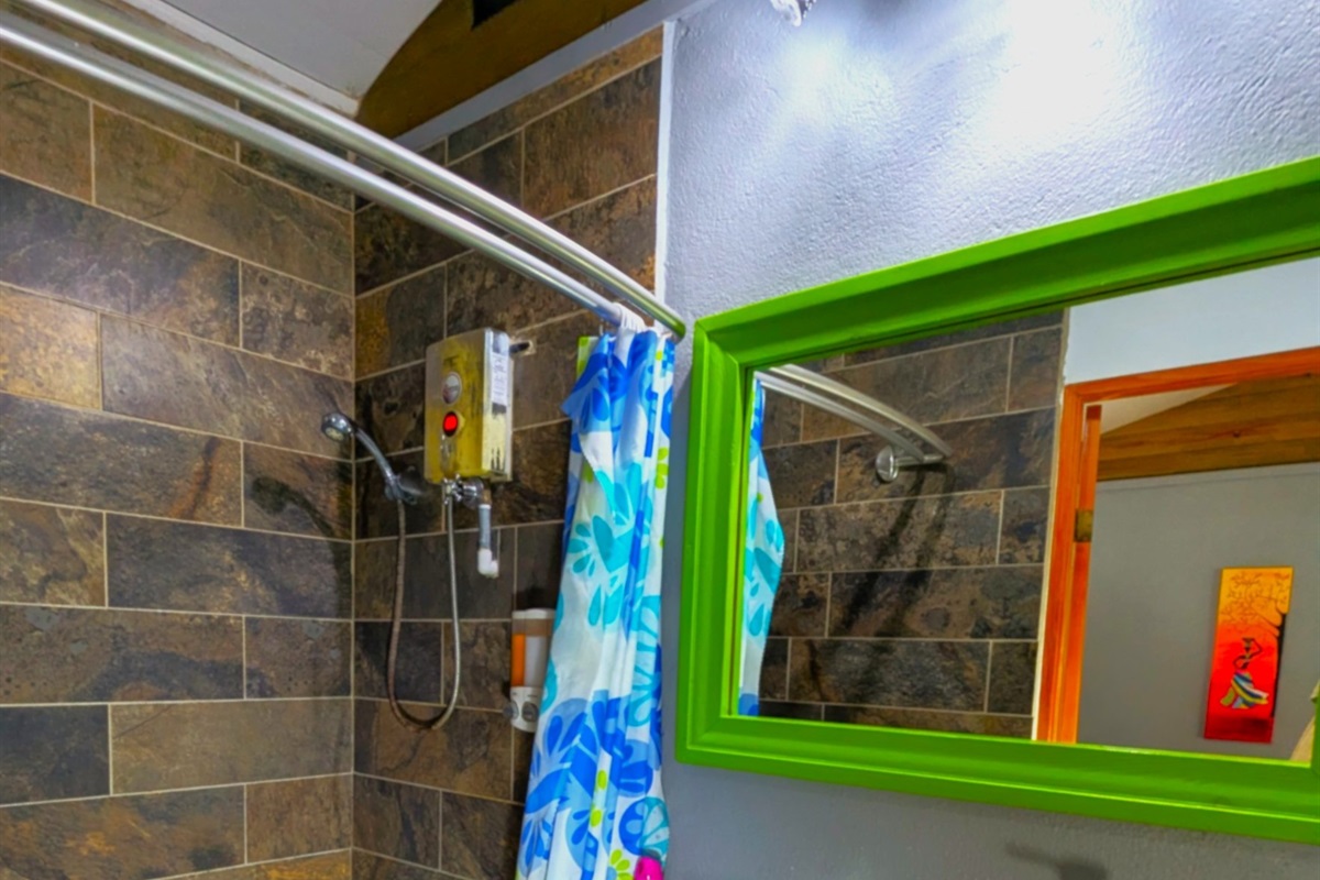 Walk in shower