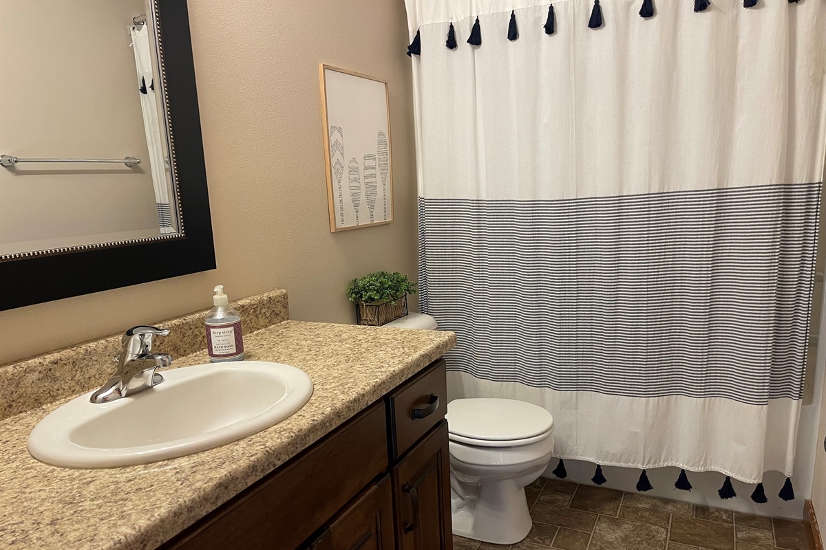 Upstairs shared bathroom