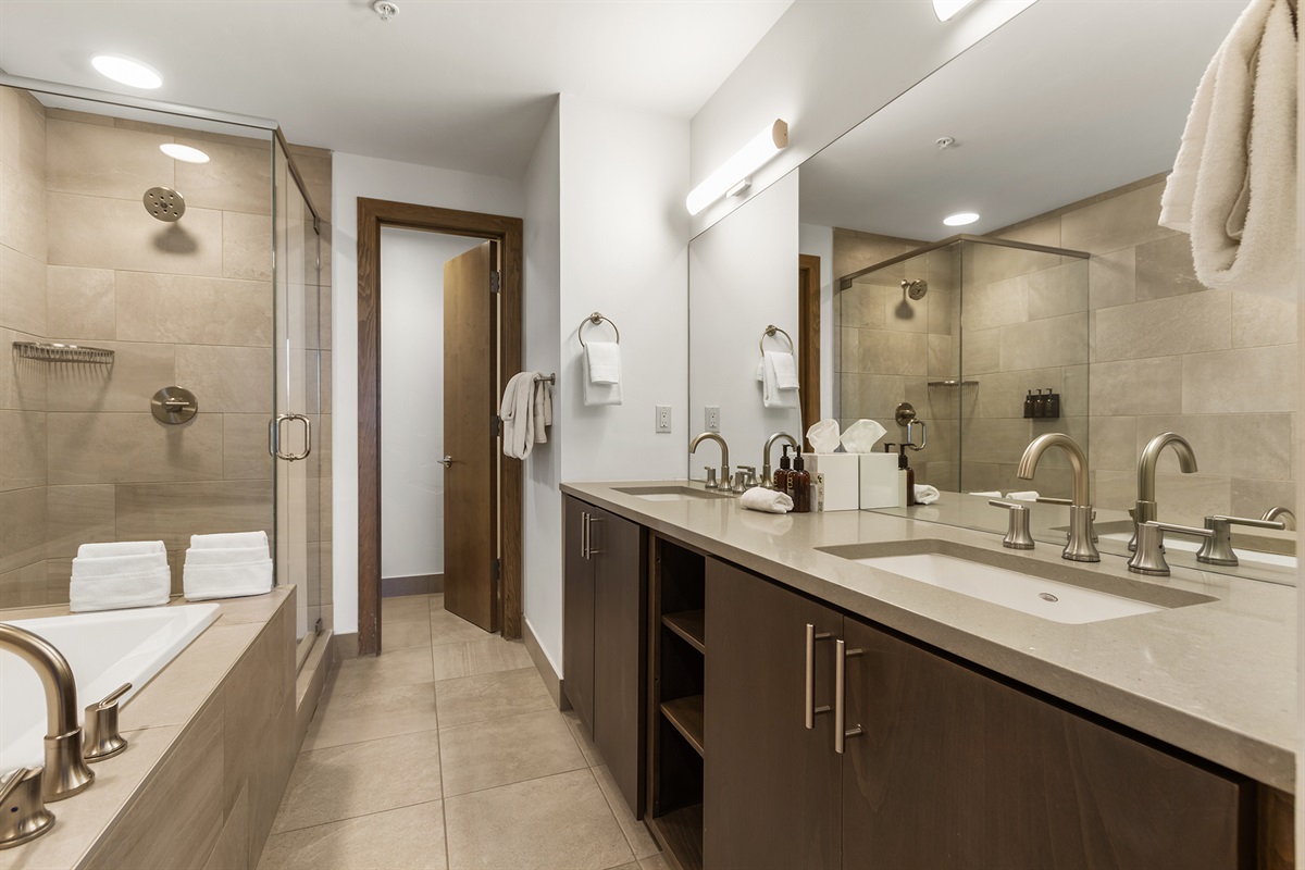 Double Vanity Master Bathroom
