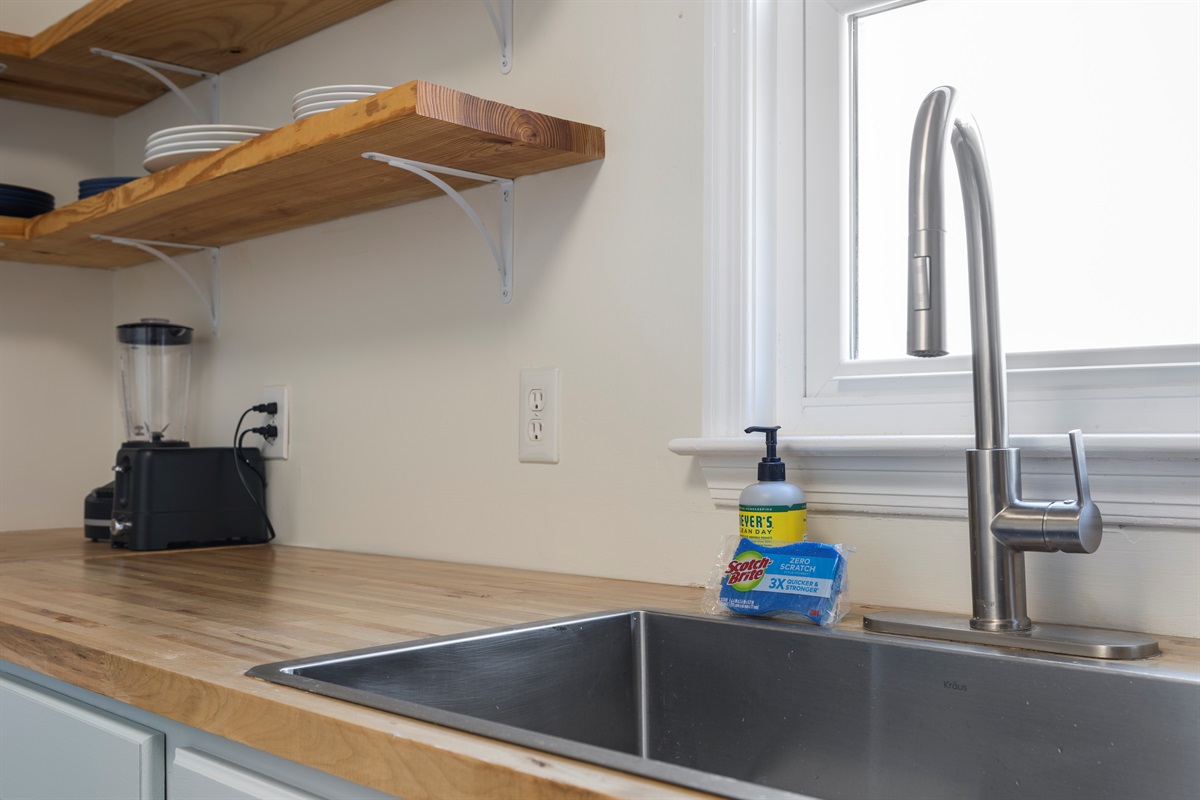 Kitchen essentials provided