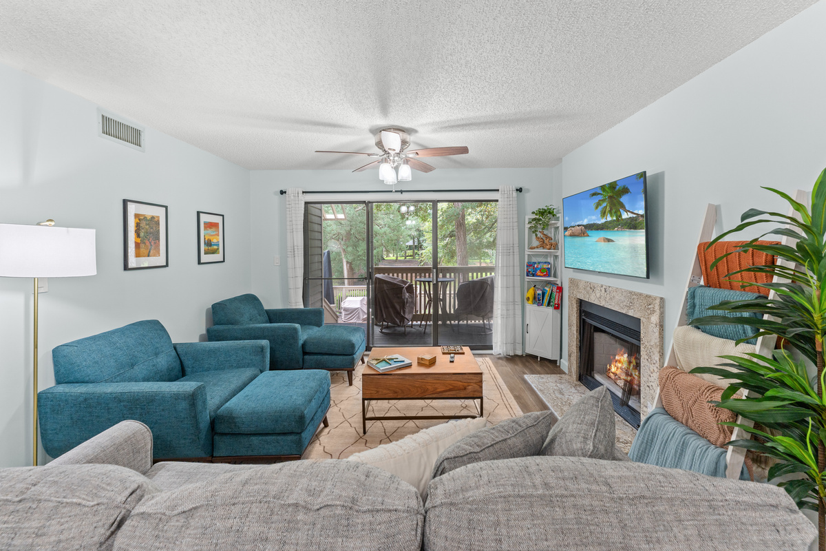 Living Room- spacious and comfortable 