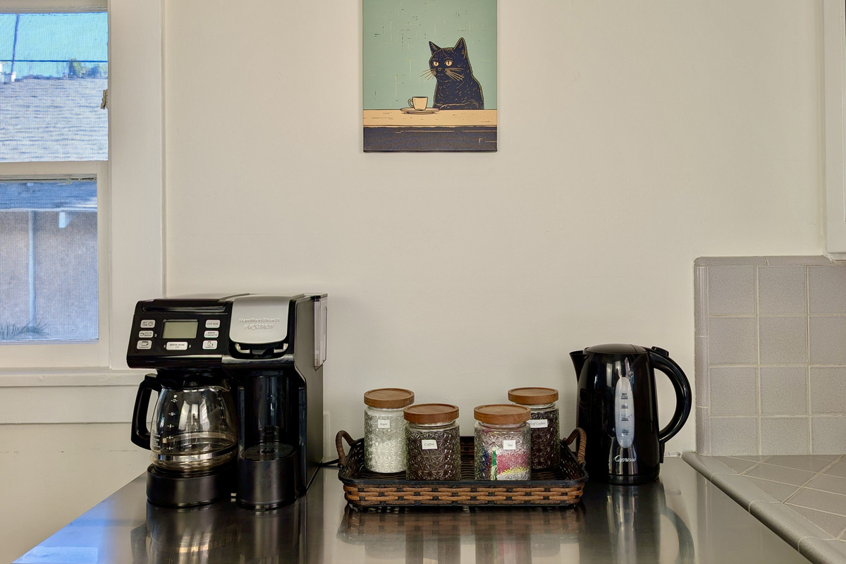 Coffee and Tea selection for a relaxed morning