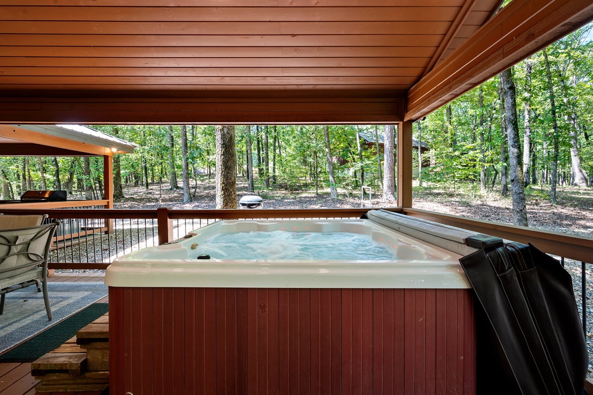 Relax after a day of hiking.