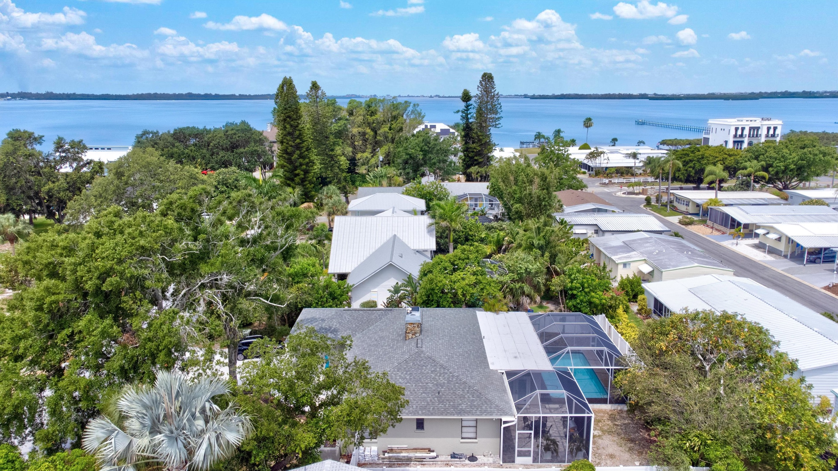Prime location in stunning Palma Sola Bay—just 6 miles from the pristine sandy shores!