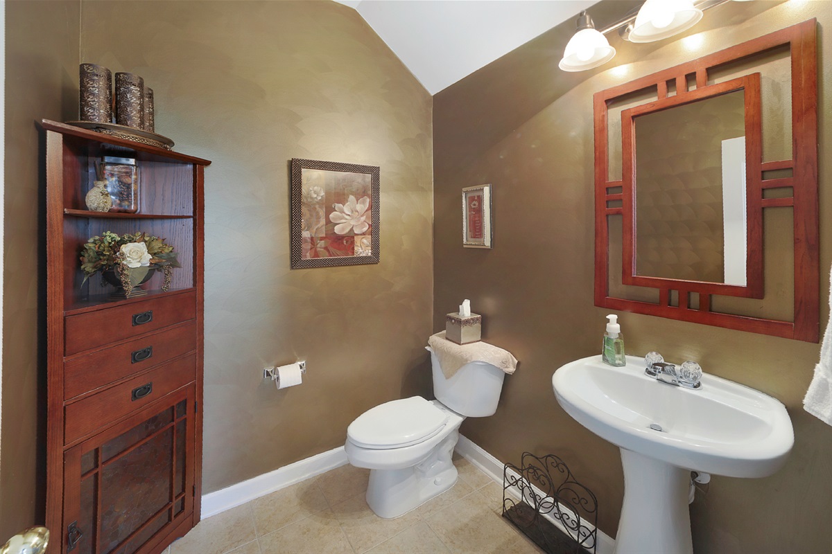 Half Bath- Downstairs