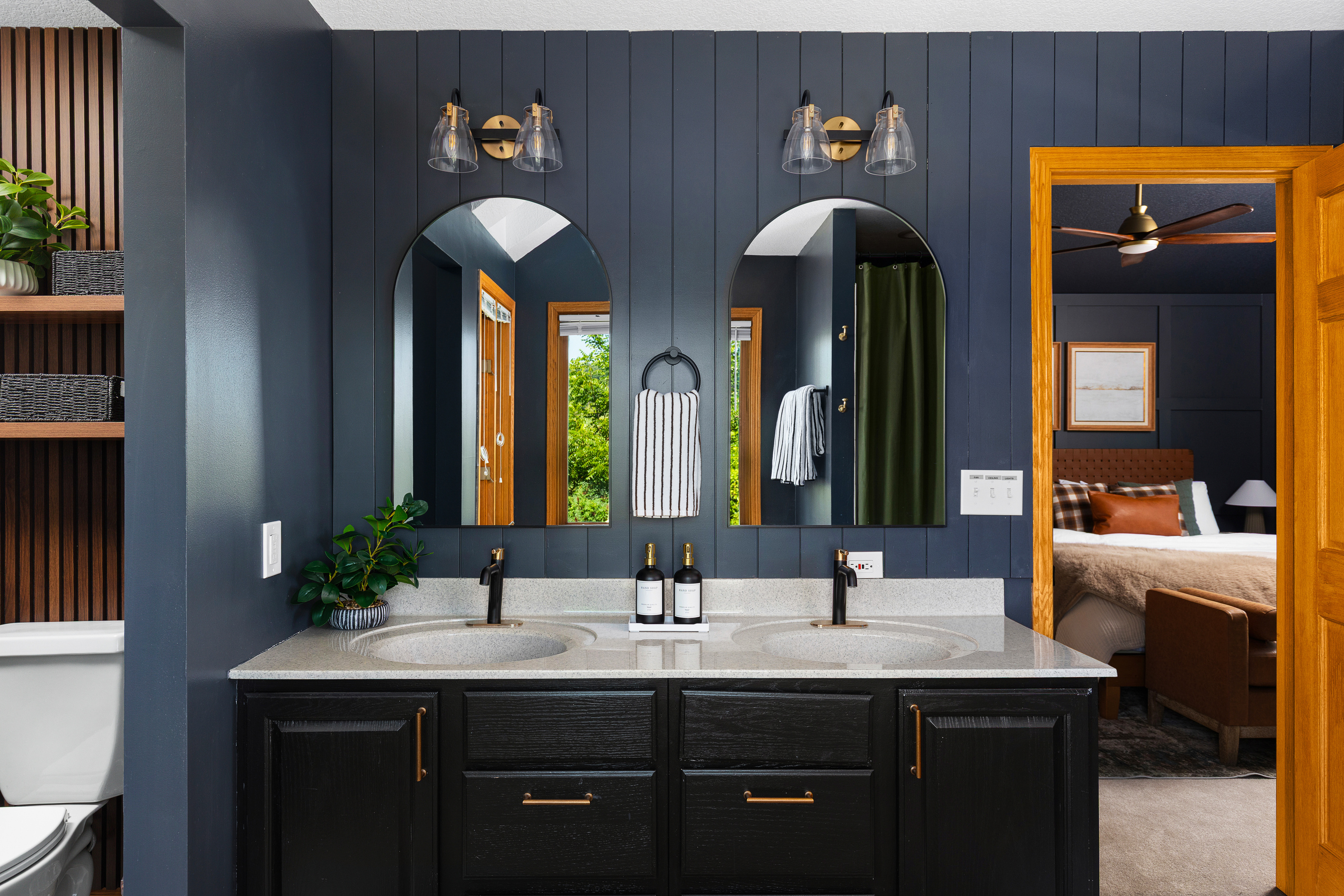 master bathroom in the master suite...